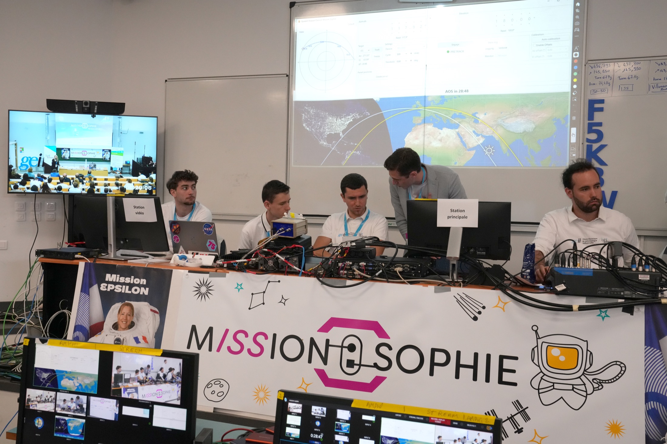 Mission Sophie ground control