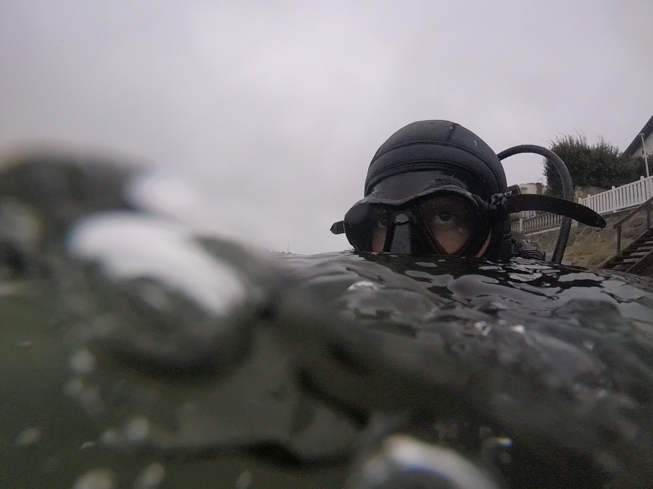 Scuba diving scene